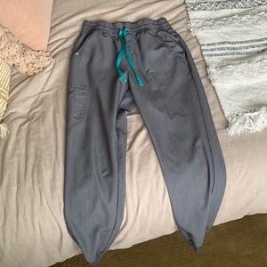 Figs high waisted jogger scrub pants